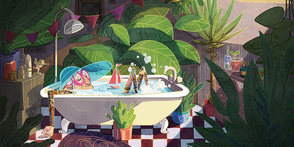 Graphic Storytelling-Carmen Crush by Mathilde Garreau 