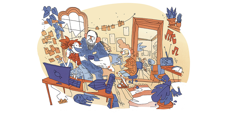 Example of comic creation