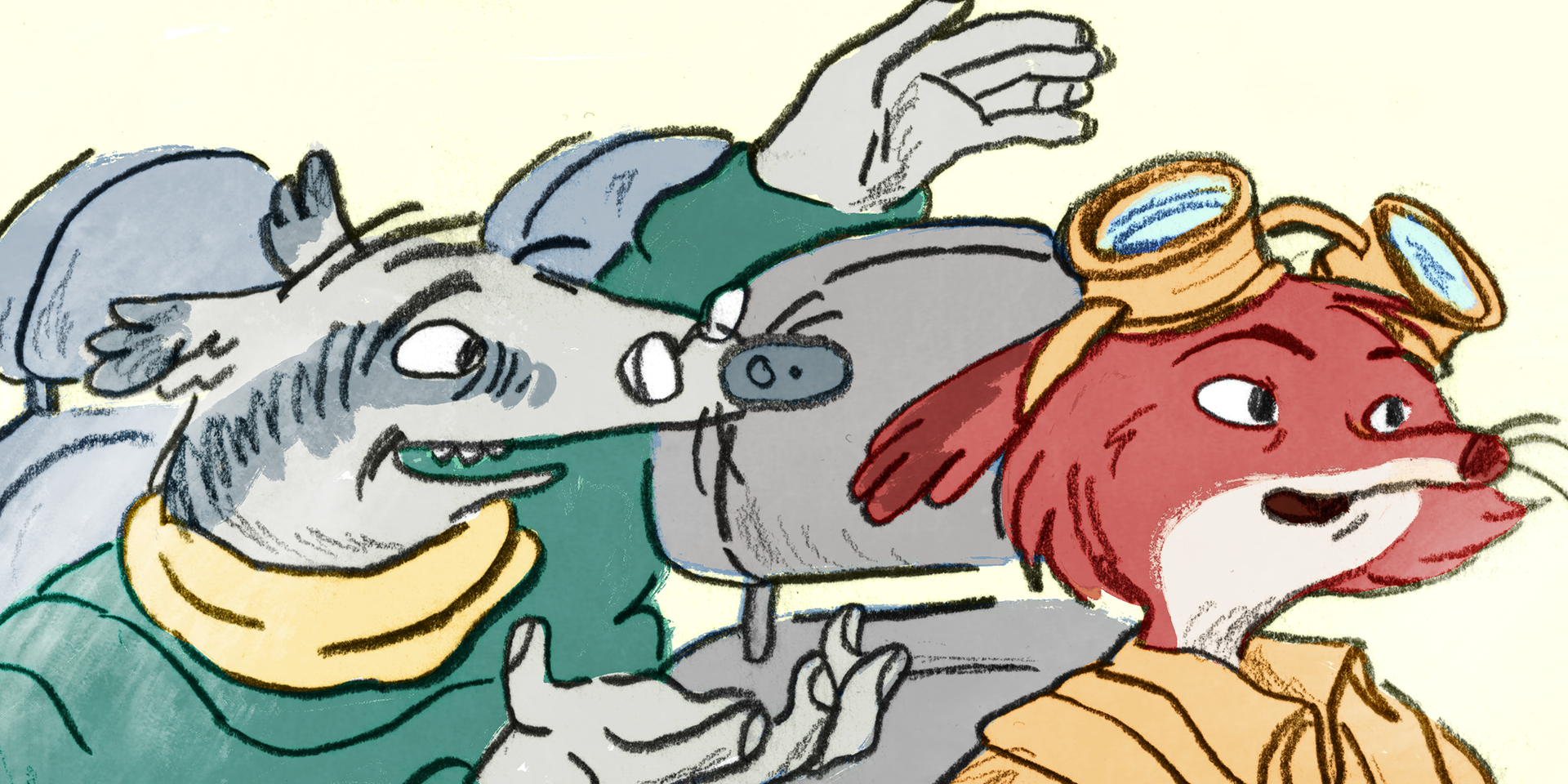 Snippet of Martha og Melis, made by Dagmar Grau Møller