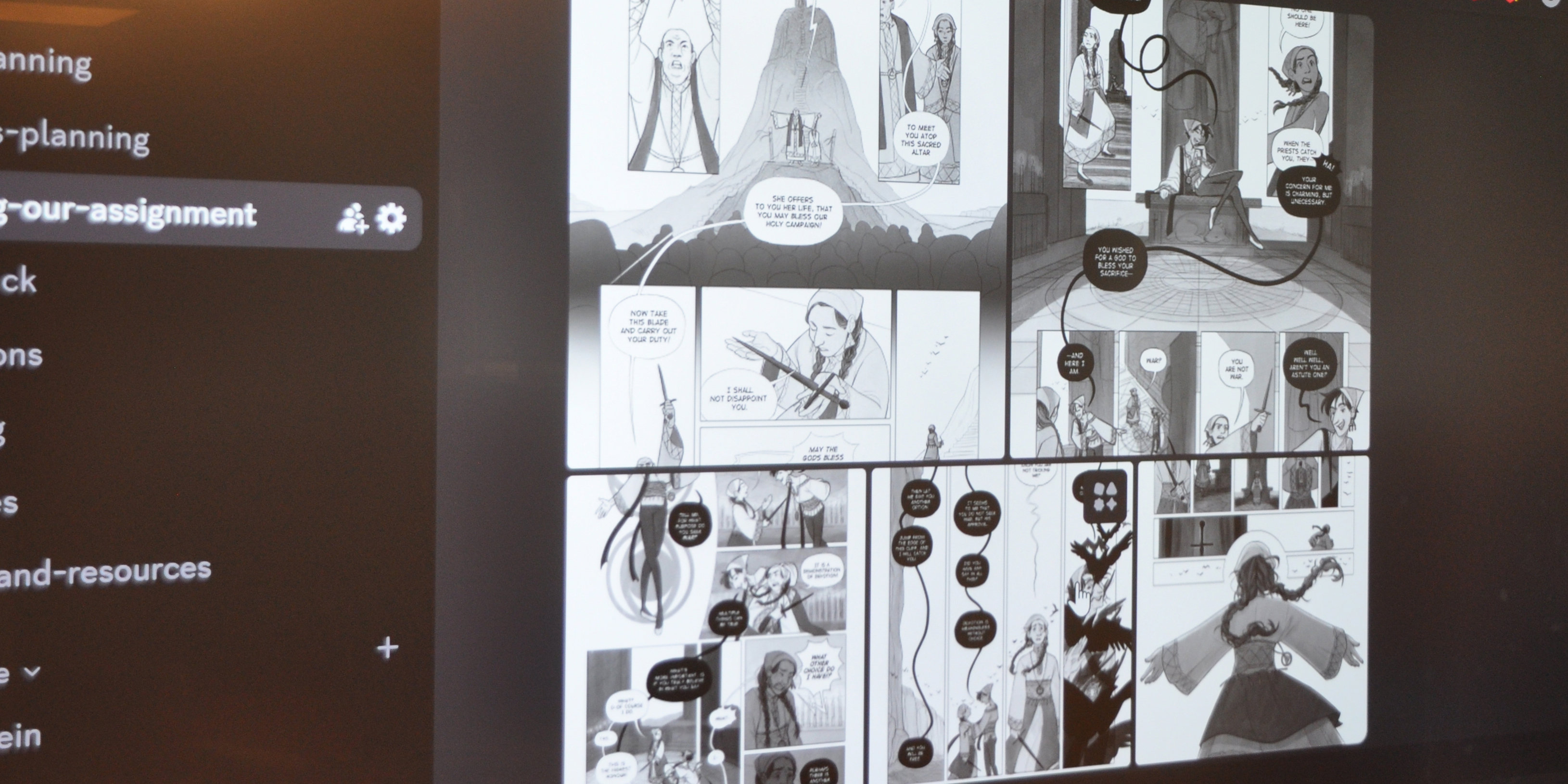 a snippet of what you'll make in the portfolio school