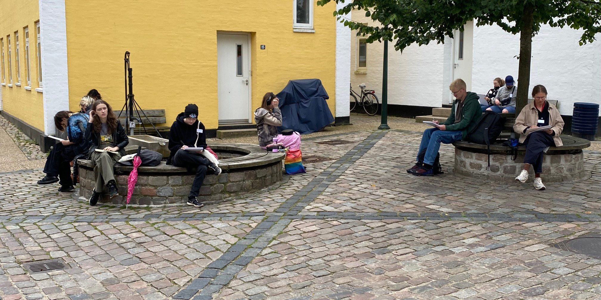 TDA Kursus eleverne på udflugt