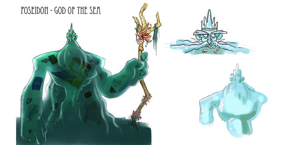 Poseidon & The Sea of Plastic